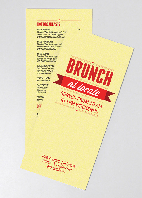 BRUNCH LEAFLET