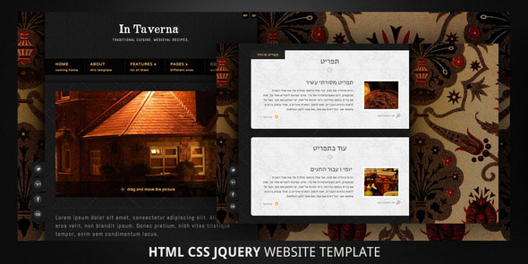 In Taverna-HTML5 Bi-Direction Website Template