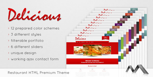Delicious - Premium Restaurant Theme