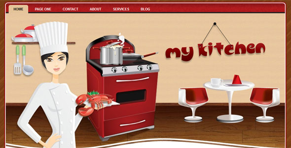 WP-MyKitchen WordPress Themes