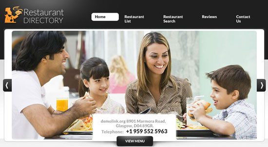 Restaurant directory