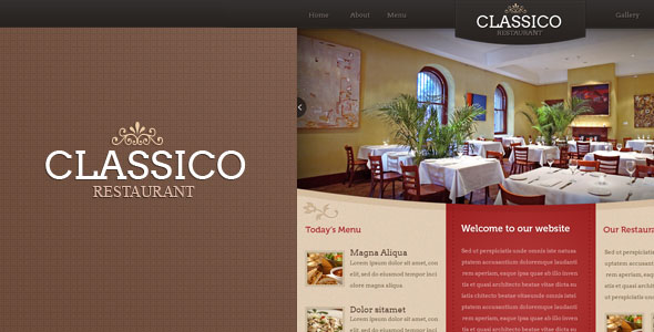 Classico - HTML Restaurant Template