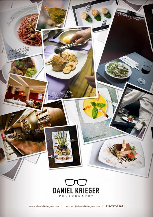 Daniel Krieger menu