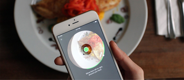 App para fotos en 3d de comida 3DAround
