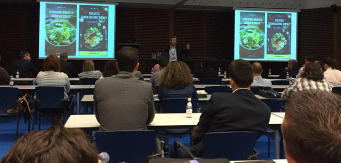 Diego Coquillat en Sinergia, la I Jornada empresarial del congreso San Sebastián Gastronomika
