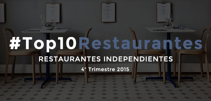 Los 10 mejores restaurantes independientes en redes sociales de España en 2015 [4T2015]