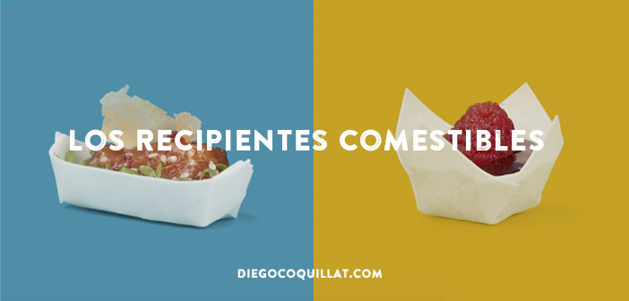 Los recipientes comestibles, lo último en envases reciclables para restaurantes