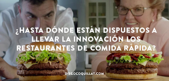 ¿Hasta dónde están dispuestos a llevar la innovación los restaurantes de comida rápida?