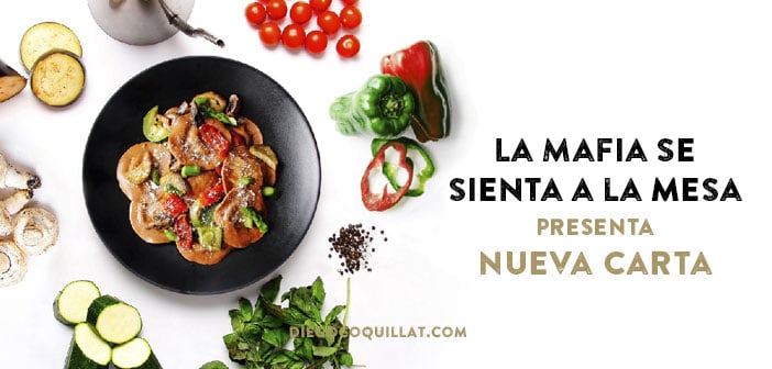 La Mafia nos sienta a la mesa para disfrutar con los 5 sentidos de su nueva carta
