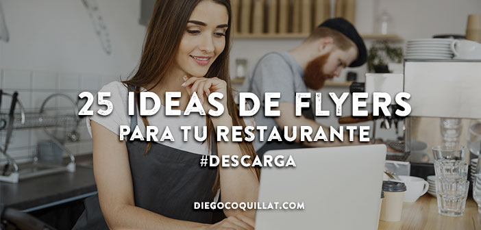 25 Ideas de flyers para tu restaurante