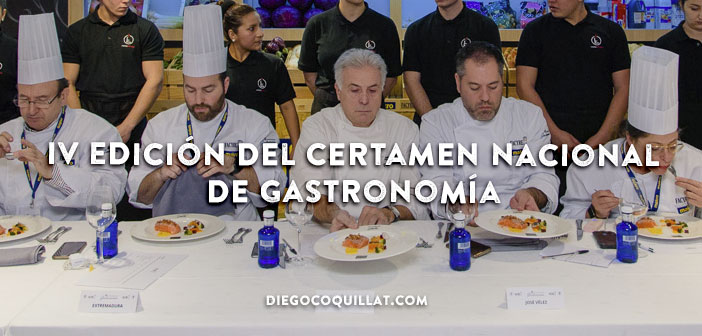 Los mejores cocineros y reposteros de España galardonados en la IV Edición del Certamen Nacional de Gastronomía