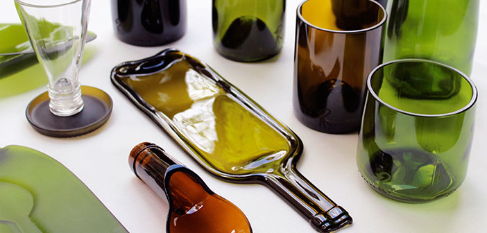 Rocarecicla la segunda vida de las botellas de vidrio en forma de artesanía sostenible