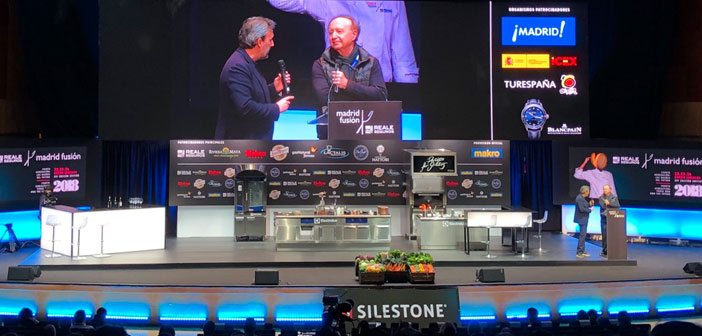 Diego Coquillat participa junto a José Carlos Capel en la apertura de Madrid Fusión2018