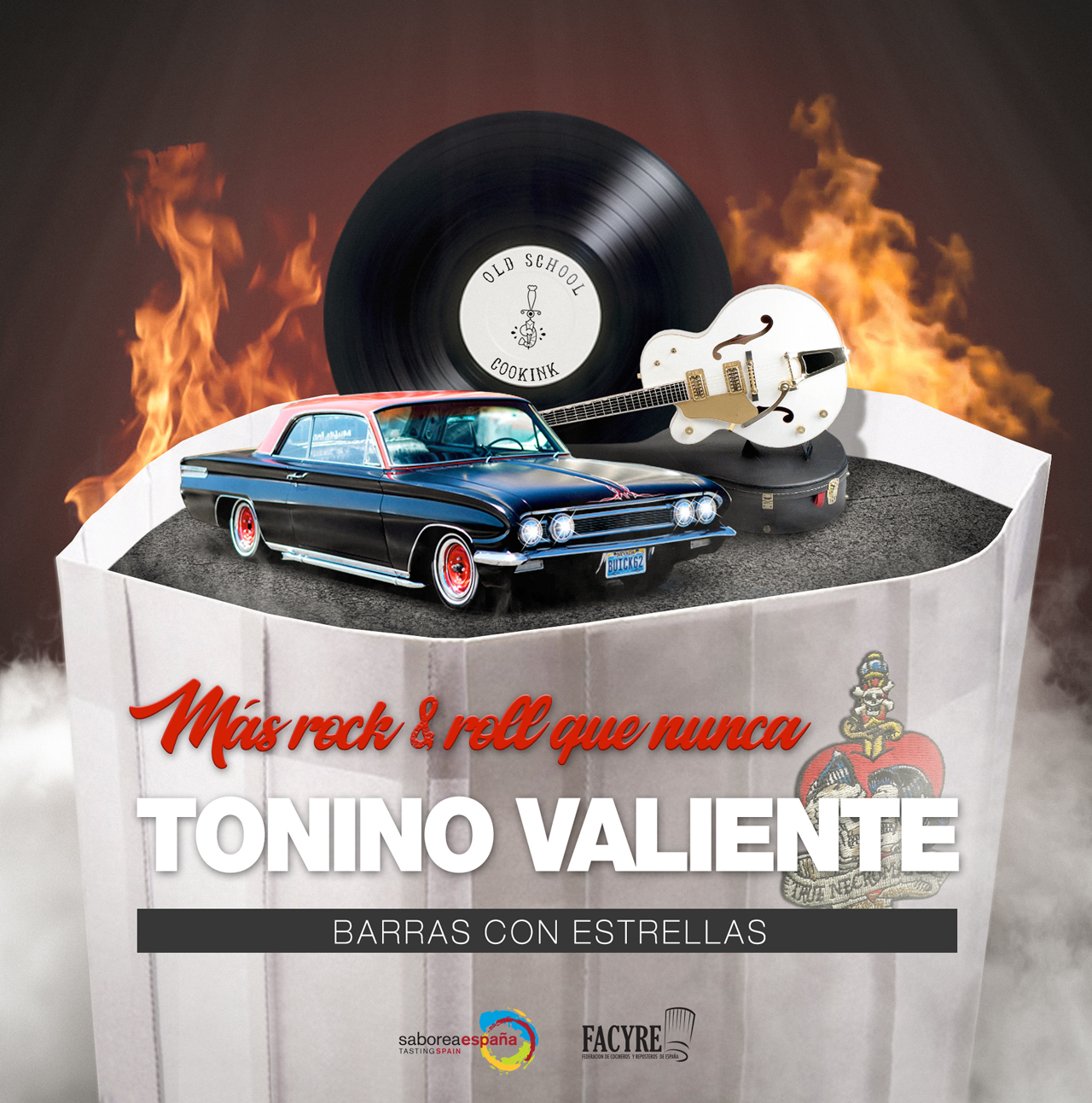 CONCURSO ¿Quieres ganar una chaquetilla de chef personalizada de FACYRE? - Tonino Valiente