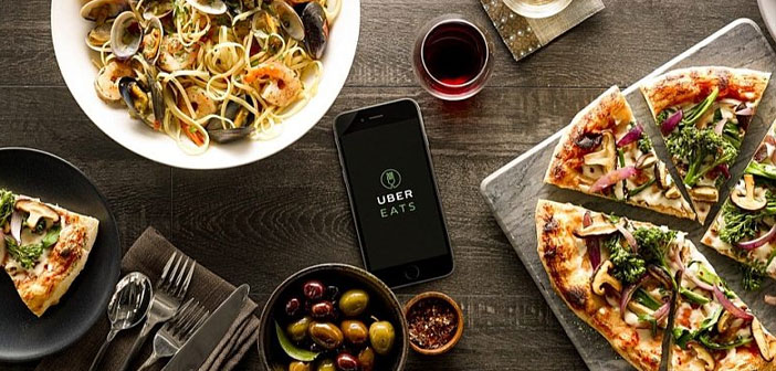 Uber Eats, el servicio de entrega de comida a domicilio Uber, aterriza en Barcelona