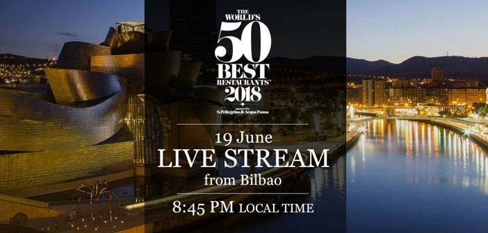 Sigue en directo la gala The World's 50 Best Restaurants 2018