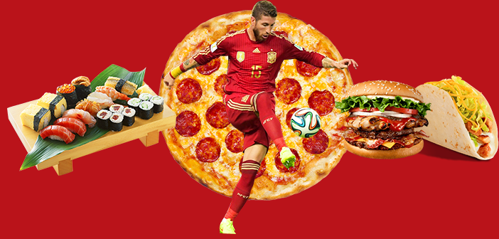 La comida a domicilio triunfa con la participación de España en el Mundial de fútbol