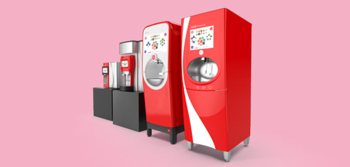 Coca-Cola potencia sus opciones de personalización con un nuevo dispensador de bebida con conexión Bluetooth