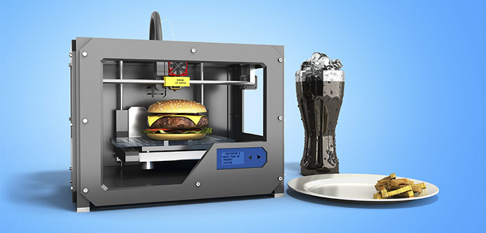 El uso de impresoras 3D de alimentos en los restaurantes de España y el mundo