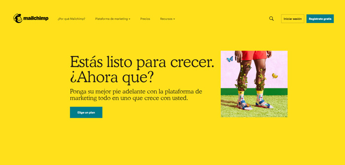 MailChimp es una herramienta que te permitirá crear tu lista de suscriptores, gestionar tus campañas y tus autoresponders