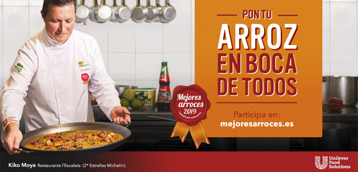 Murcia acogerá la final de la 3ª Edición del concurso Mejores Arroces de Unilever Food Solutions
