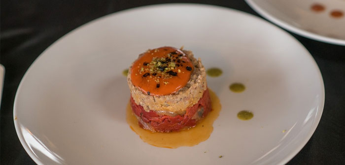 Torre de piquillos con trocina de añoja