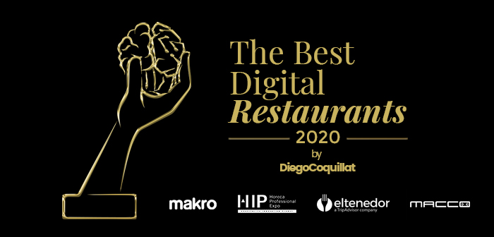 Abiertas las nominaciones para la 3ª Edición de los premios The Best Digital Restaurants 2020