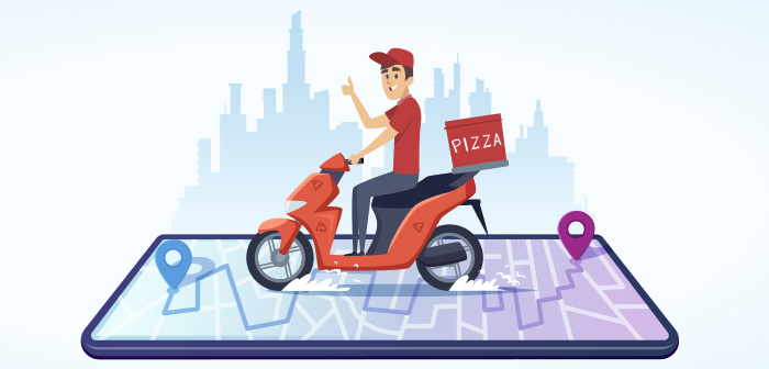  Domino’s Pizza copia los servicios de seguimiento de entrega en tiempo real de Uber Eats