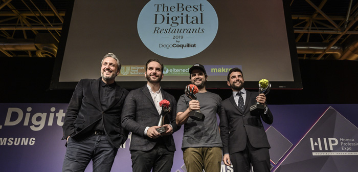 El chef Mario Sandoval, la cadena de restaurantes Goiko Grill y el restauranten El Pimpi de Málaga ganadores de la segunda edición de los TheBestDigitalRestaurants