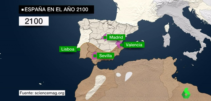 El sur de España se convertirá en un desierto si no se frena el cambio climático: "Habrá picos de hasta 50 grados"