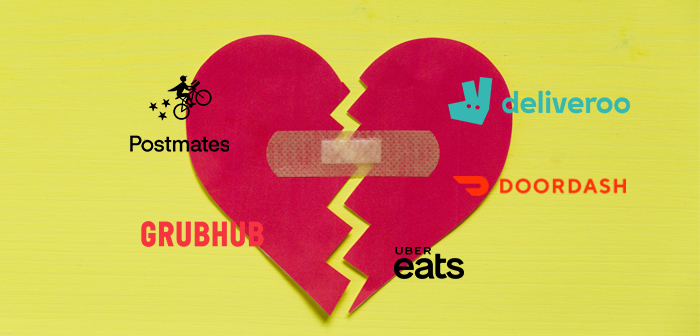 La relación entre restaurantes y empresas de reparto de comida a domicilio se enfría La relación entre restaurantes y empresas de reparto de comida a domicilio se enfría