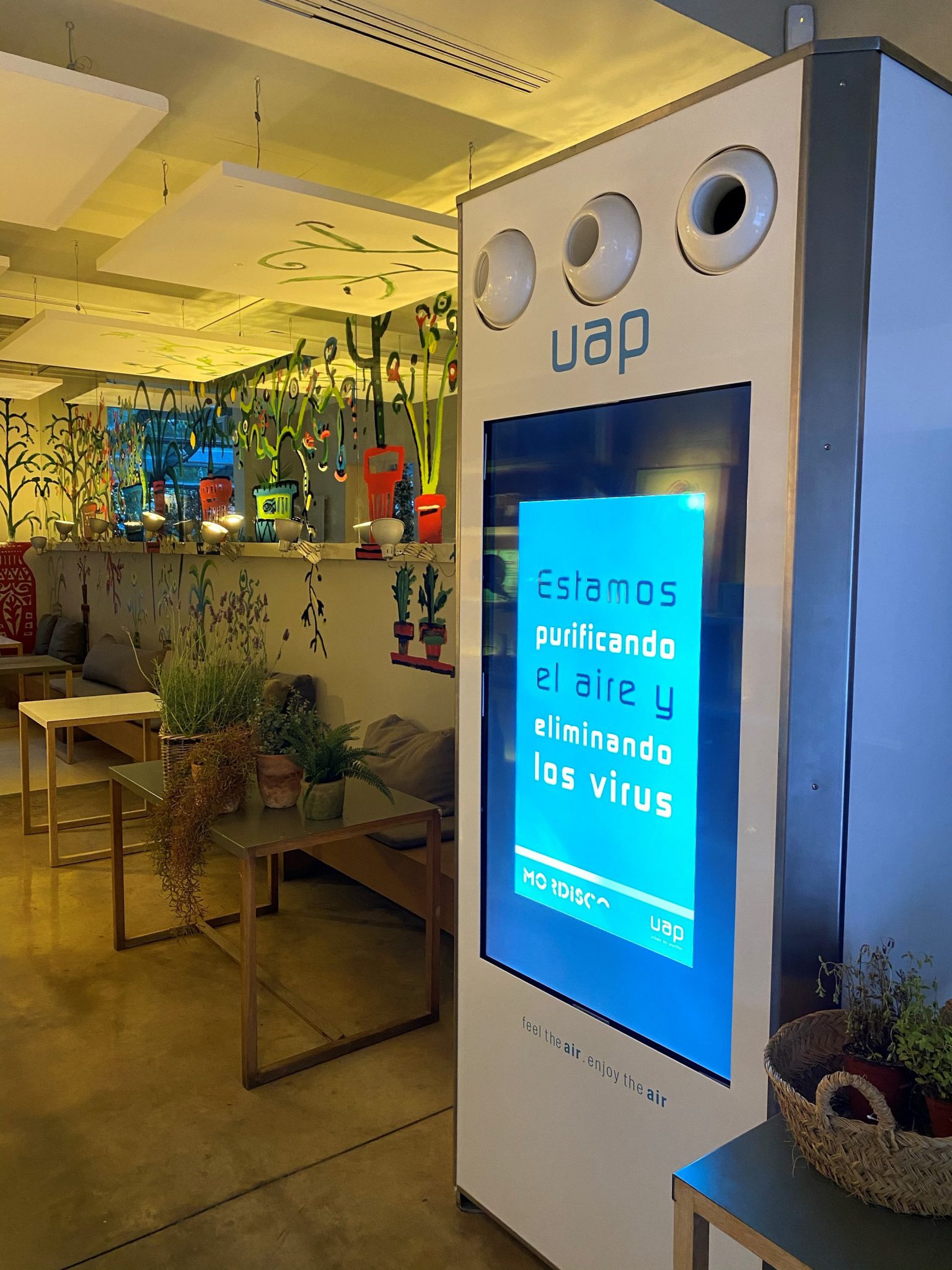 El primer restaurante con un filtro anti-contagios estará en Barcelona