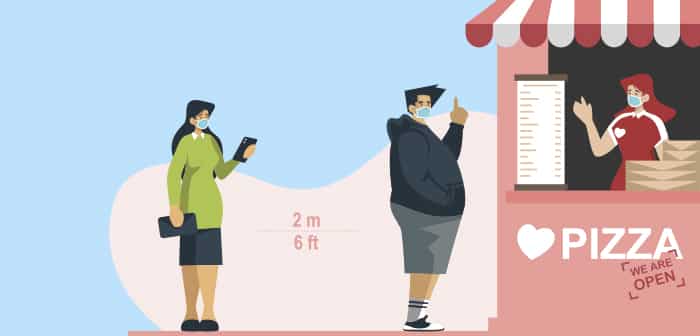 Controlar las colas y el distanciamiento social: el nuevo objetivo de la tecnología en los restaurantes