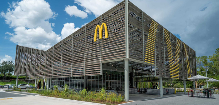 El edificio se ha remodelado expresamente para ser el estandarte verde de la compañía