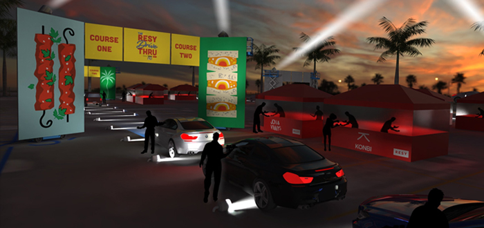 Platos de los mejore chefs servidos en el coche: expandiendo las fronteras del drive-thru