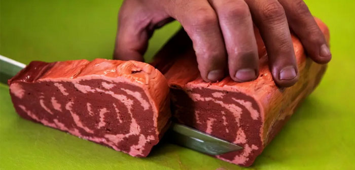 ¿Lo comerías?: lanzan el primer bife impreso en 3D en base a agua, grasa y vegetales