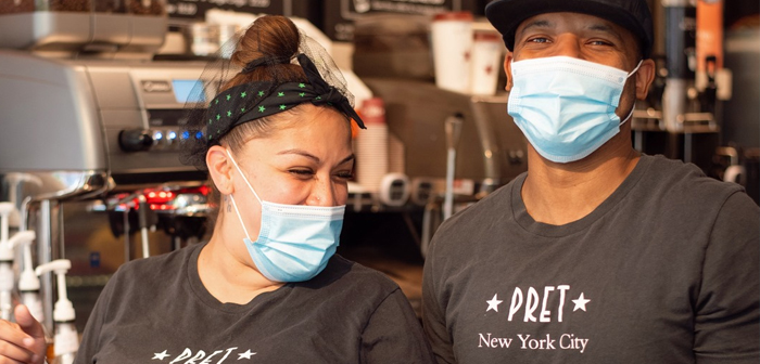 La cafetería Pret a Manger es una cadena británica fundada en 1986 con presencia en Reino Unido, Estados Unidos, Francia y Hong Kong.