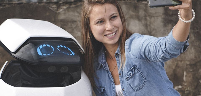 Dax: el robot de reparto de comida más antropomórfico