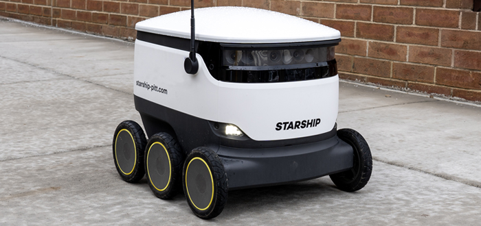 Los primeros robots de reparto llegan a la Universidad de Kentucky