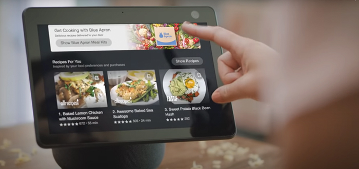 El comando para activar esta función es «Alexa, what should I eat?»; es decir, «Alexa, ¿qué hay para comer?».