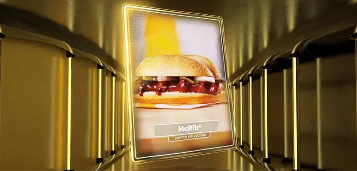 McDonald’s lanza un NFT por el 40º aniversario del McRib