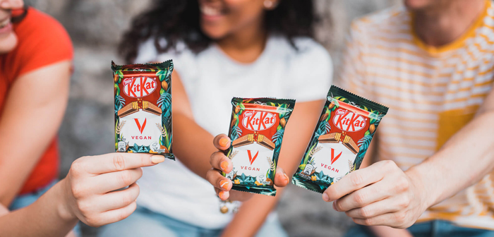 Esta versión del Kit Kat de toda la vida se ha creado en el centro para investigación y desarrollo de Nestlé en la ciudad de York (Reino Unido). El Kit Kat V se puede comprar ya allí. Y también en Alemania.