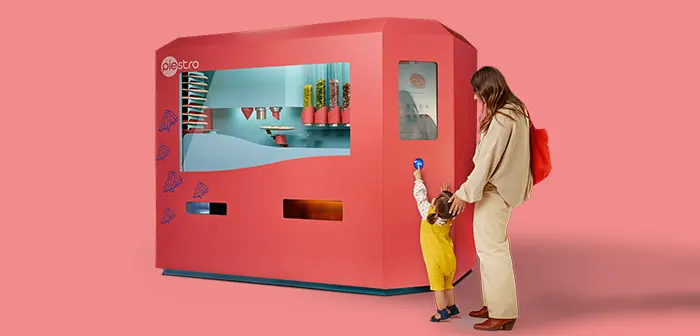 Piestro, el sistema de pizzería robotizada que hará furor en unos años.