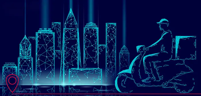 Nuevas tendencias en reparto de comida a domicilio para 2023.