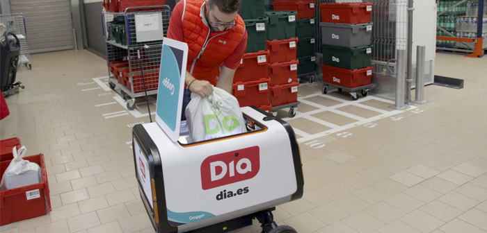 El pasado martes 25 de octubre, la compañía activó el primer servicio de reparto de comida a domicilio con robots de reparto de toda España.