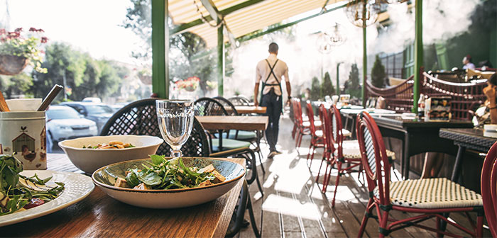 Los restaurantes son fundamentales en la humanización de los espacios públicos en las ciudades