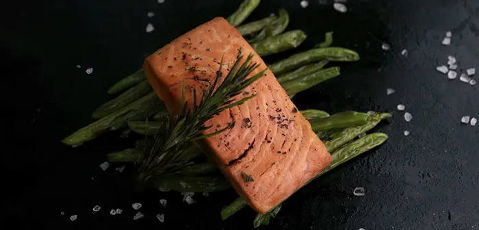 El salmón impreso en 3D con proteína vegetal llega a las mesas.