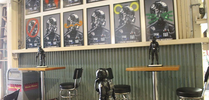 Rebel Hangar restaurante-zonas