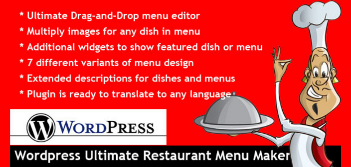 Wordpress Ultimate Restaurant Menu Maker
