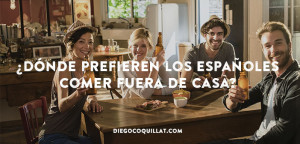 Los españoles prefieren tapear o comer en un bar que en un fast food